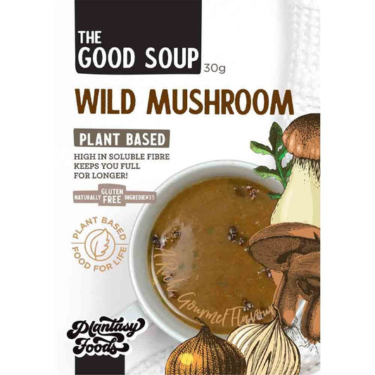 Plantasy Foods The Good Soup Vegan 30g - Wild Mushroom