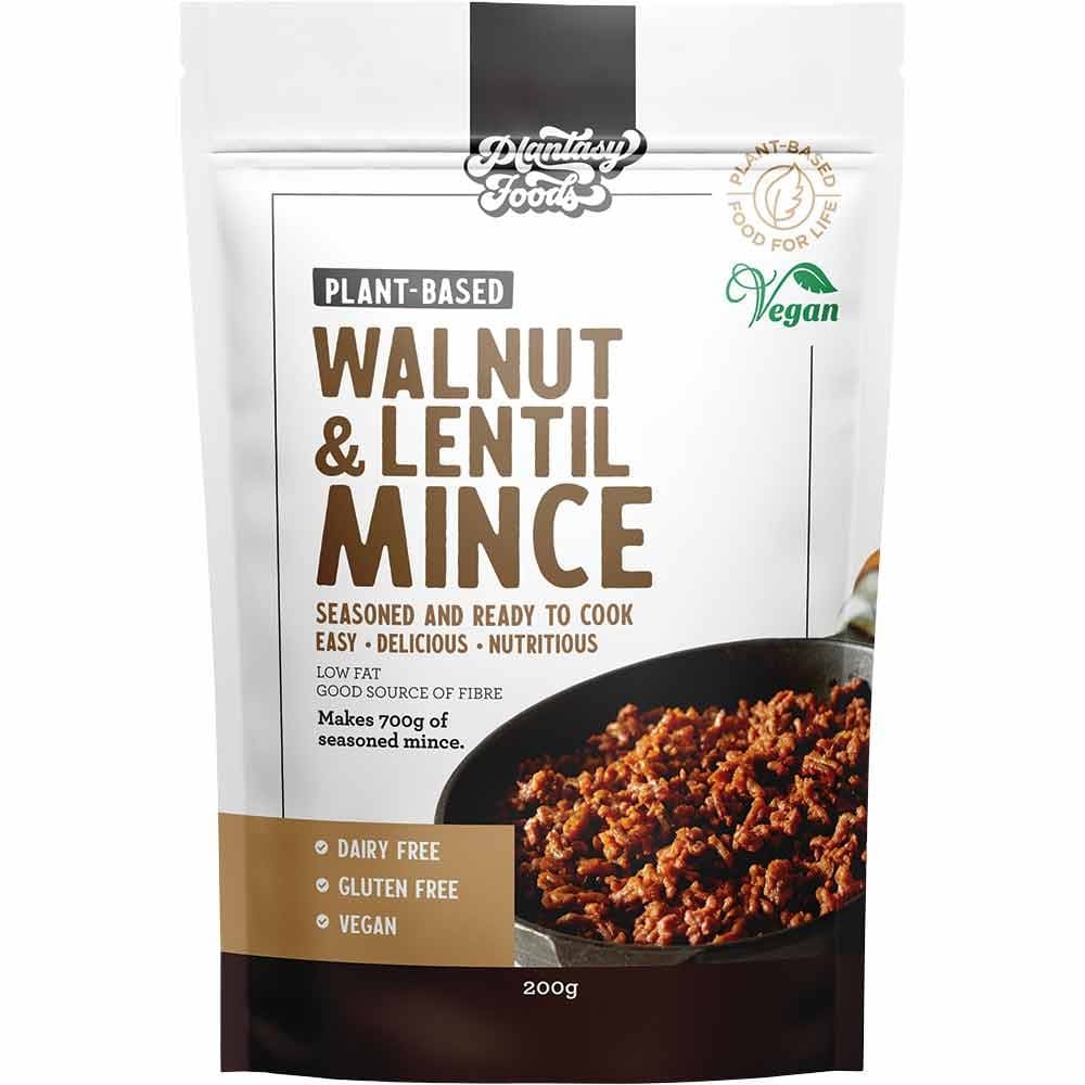 Plantasy Foods Walnut & Lentil Mince 200g