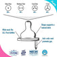 Pura Kiki Natural Vent Teat - Slow Flow
