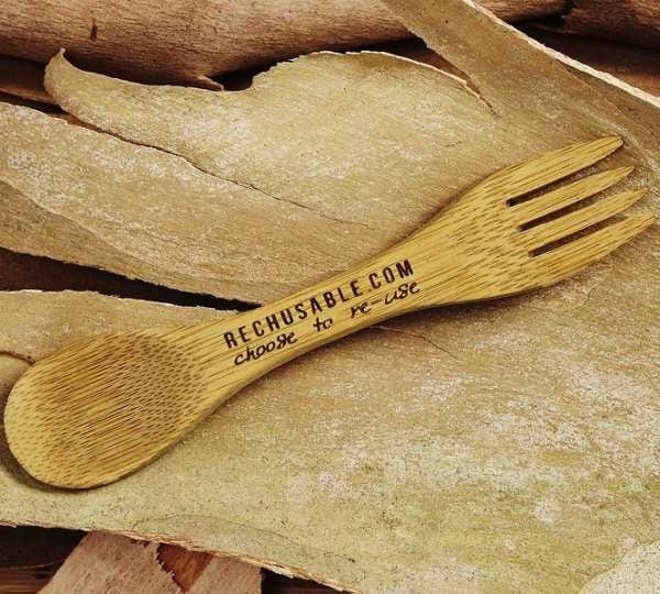 Buy Rechusable Bamboo Spork Online