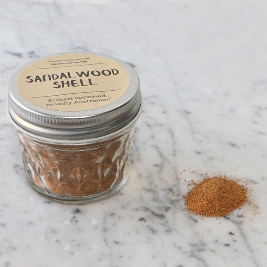 Sandalwood Shell Powder in Glass Jar 50g