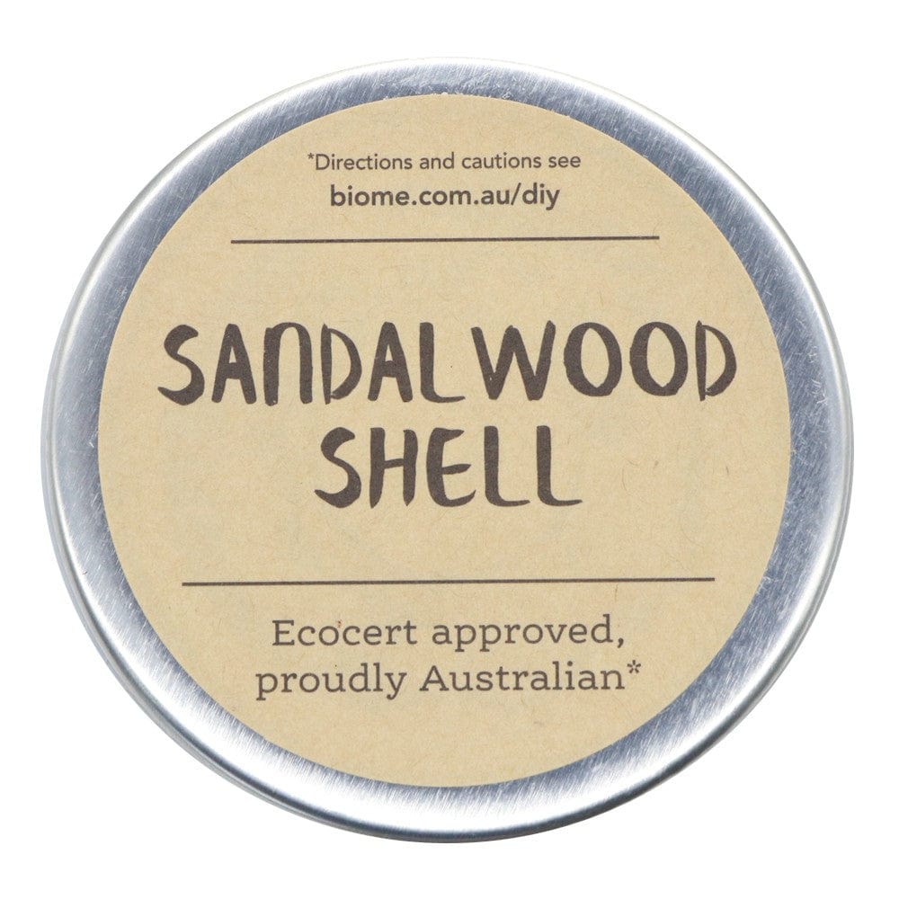 Sandalwood Shell Powder in Glass Jar 50g