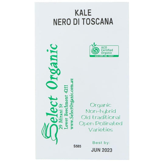 Select Organic Seeds - Nero Di Toscana Kale