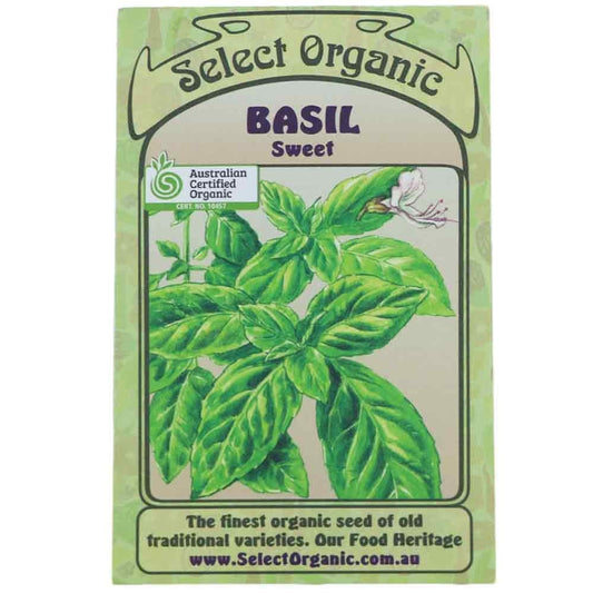 Select Organic Seeds - Sweet Basil