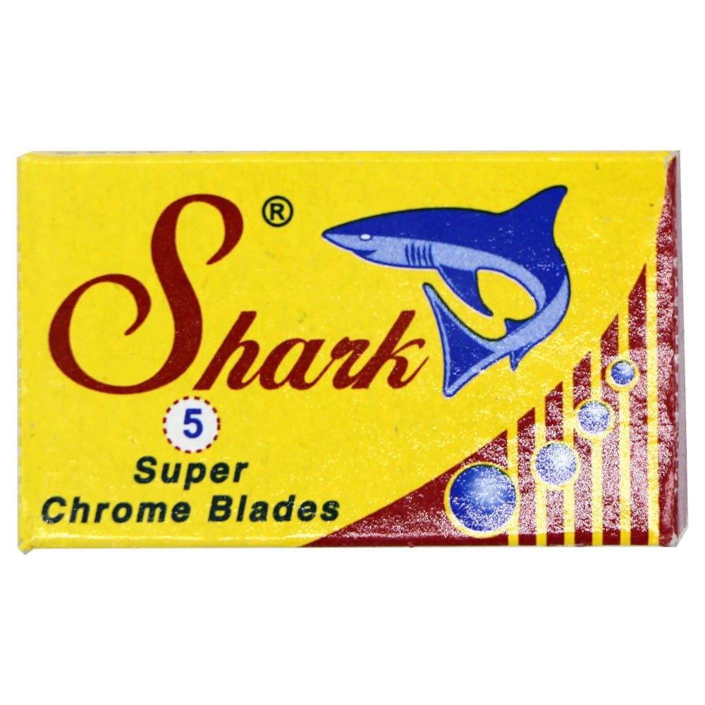 Shark double-edge replacement safety razor blades