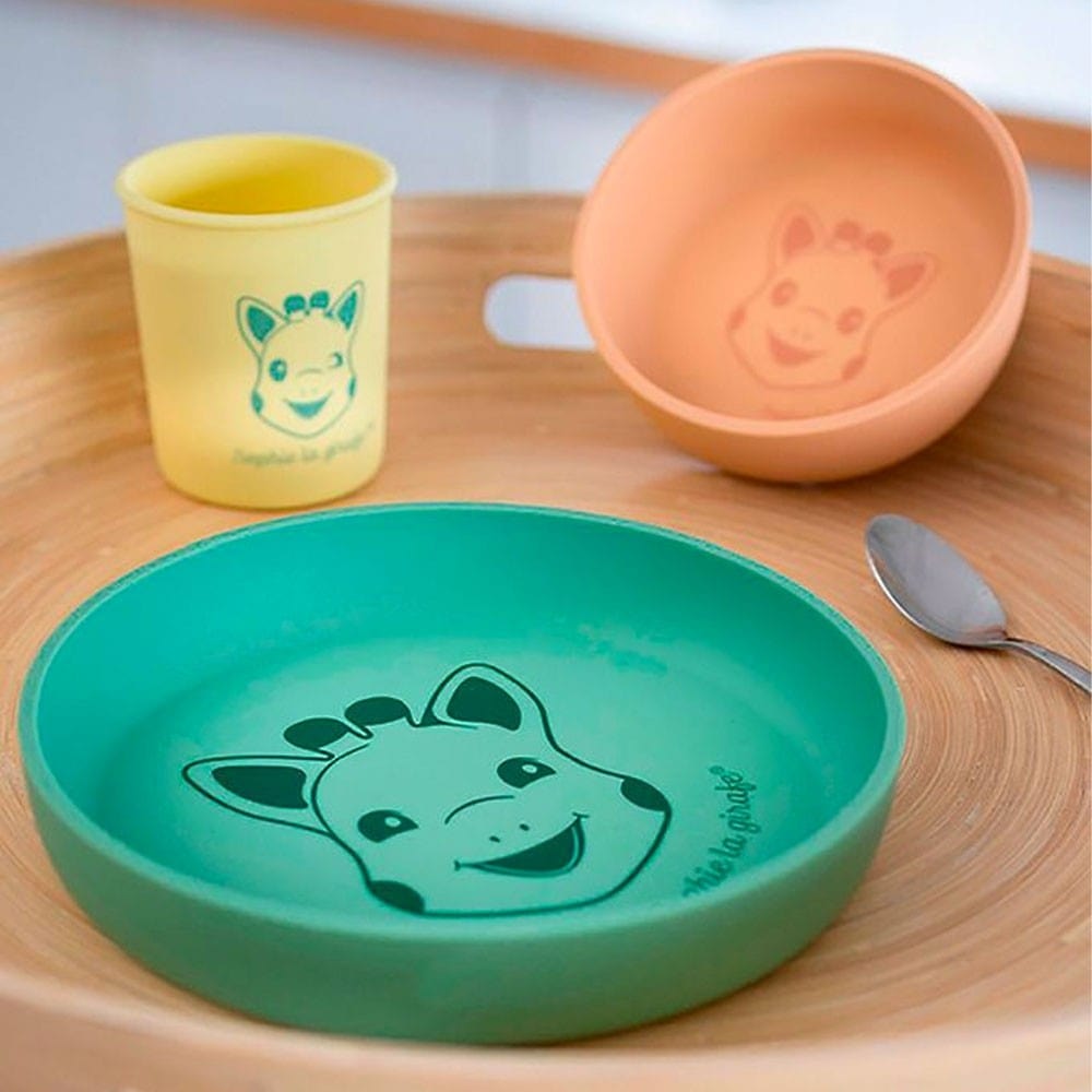Sophie the Giraffe Mealtime Silicone Plate