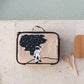 SoYoung Raw Linen Insulated Lunch Box - Spaceman