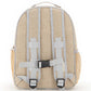 SoYoung Raw Linen Toddler Backpack - Golden Panthers
