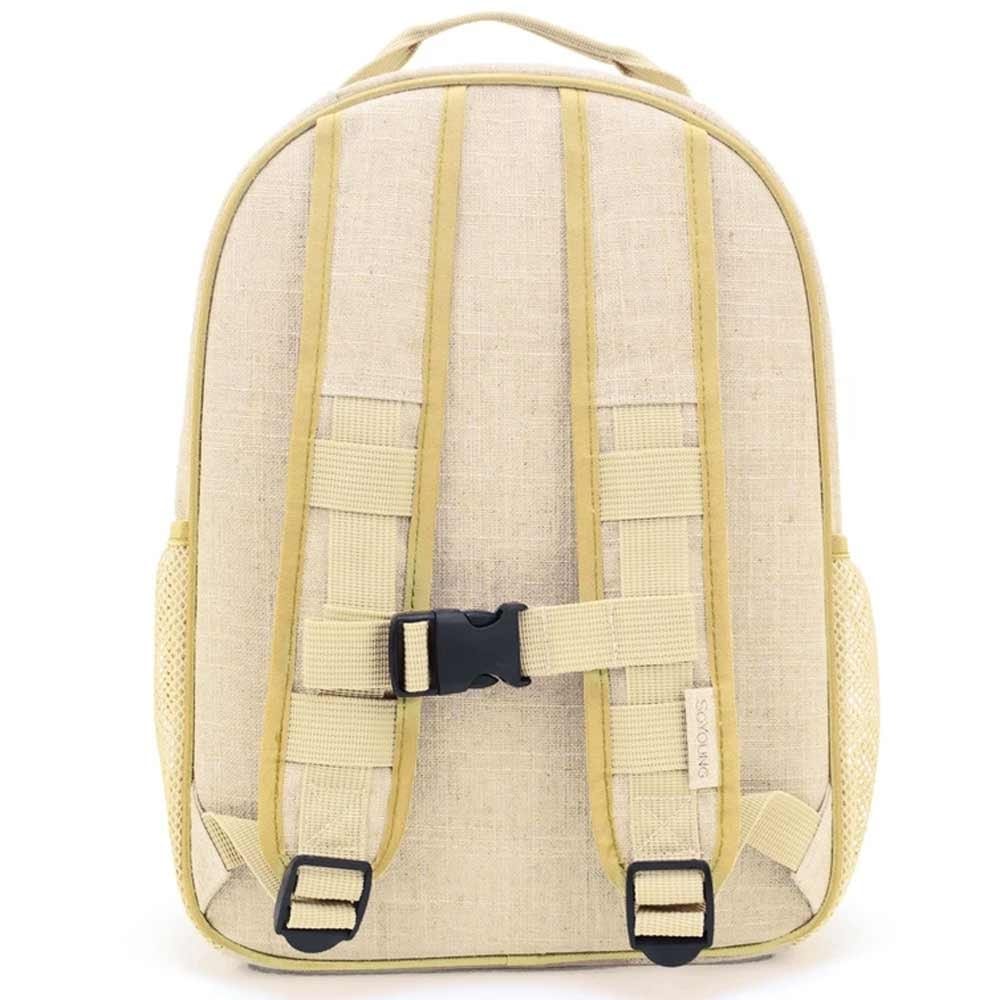 SoYoung Raw Linen Toddler Backpack - Jungle Cats