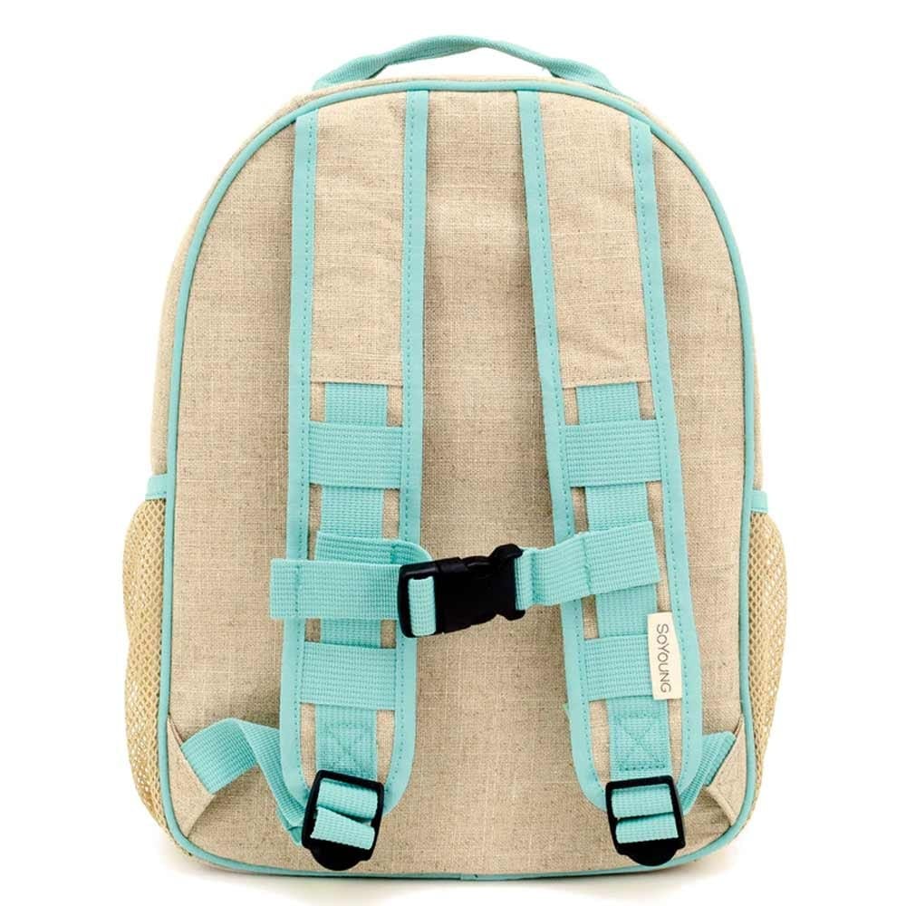SoYoung Raw Linen Toddler Backpack - Under The Sea