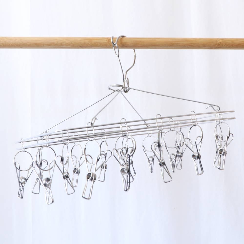 Stainless Steel Sock Hanger 316S Grade with 17 Pegs