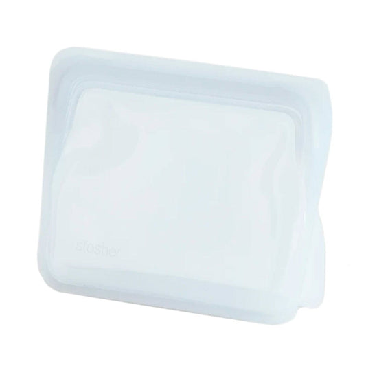 Stasher Stand Up Silicone Storage Bag Mini 828ml - Clear