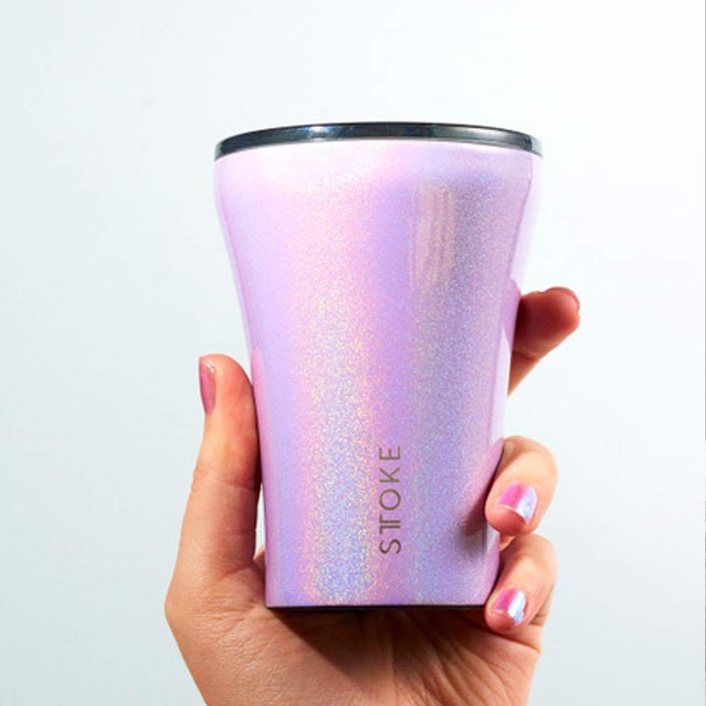 Sttoke Insulated Reusable Cup 227ml/8oz - Unicorn Purple