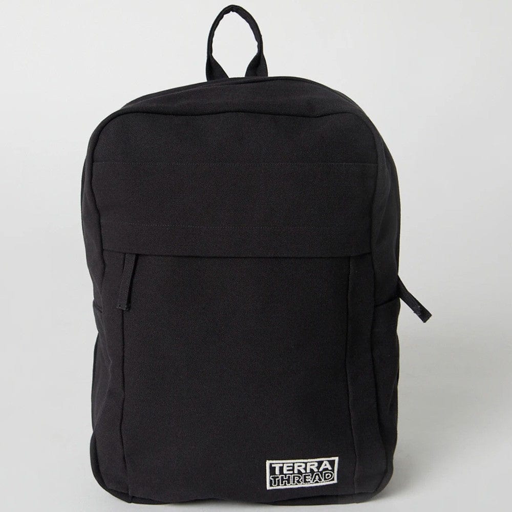 Terra Thread Organic Cotton Earth Backpack - Black