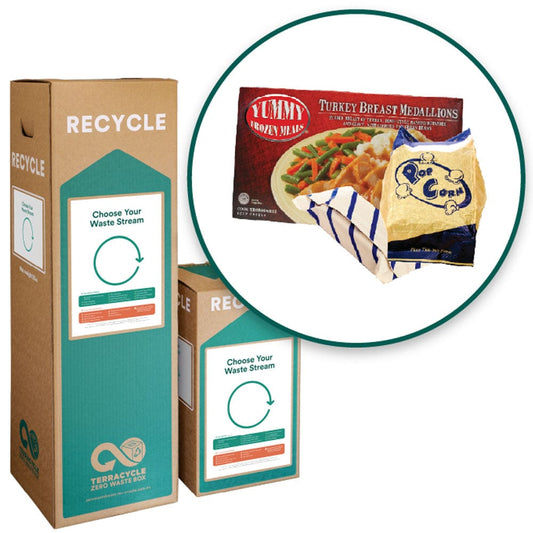 TerraCycle Zero Waste Recycle Bin - Laminated Paper Packaging