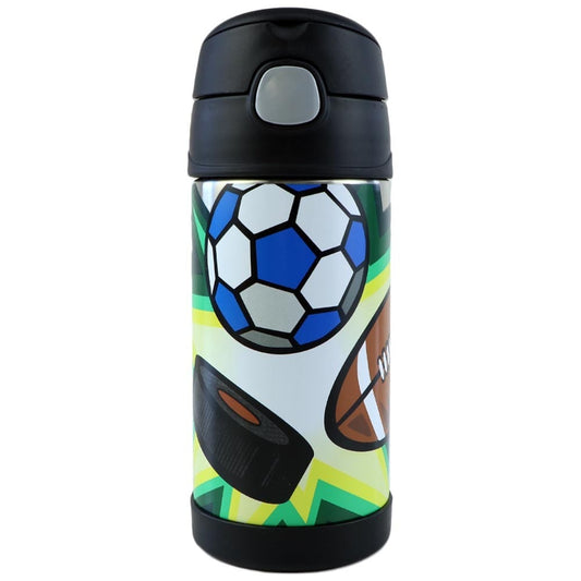 Thermos FUNtainer Insulated Stainless Steel Bottle 355ml - Sports