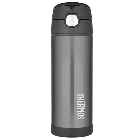 Thermos FUNtainer Insulated Stainless Steel Bottle 470ml - Charcoal