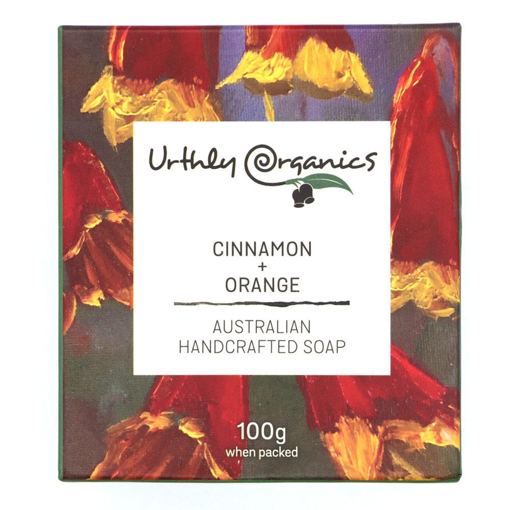 Urthly Organics Soap Bar - Cinnamon & Orange