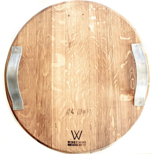 Winestains Platter Large Circular with Handles
