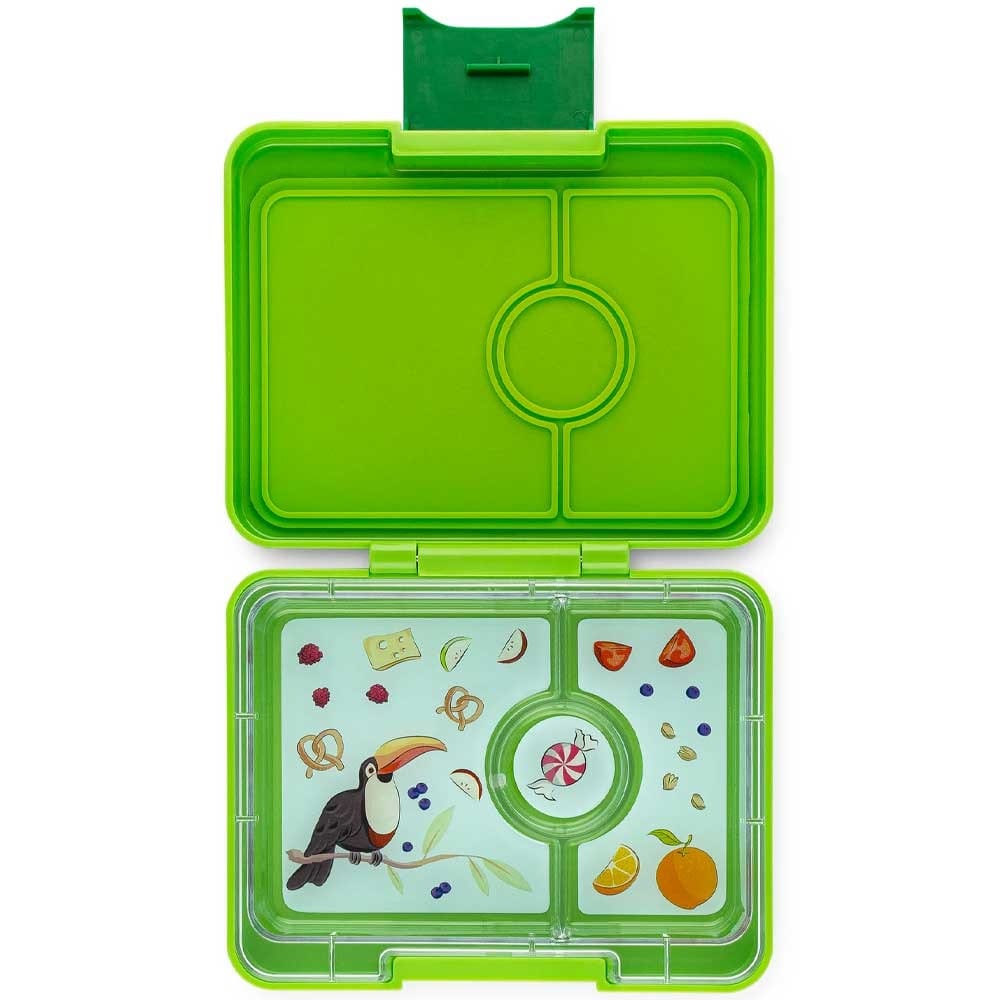 Yumbox Snack Lunch Box - Lime Green